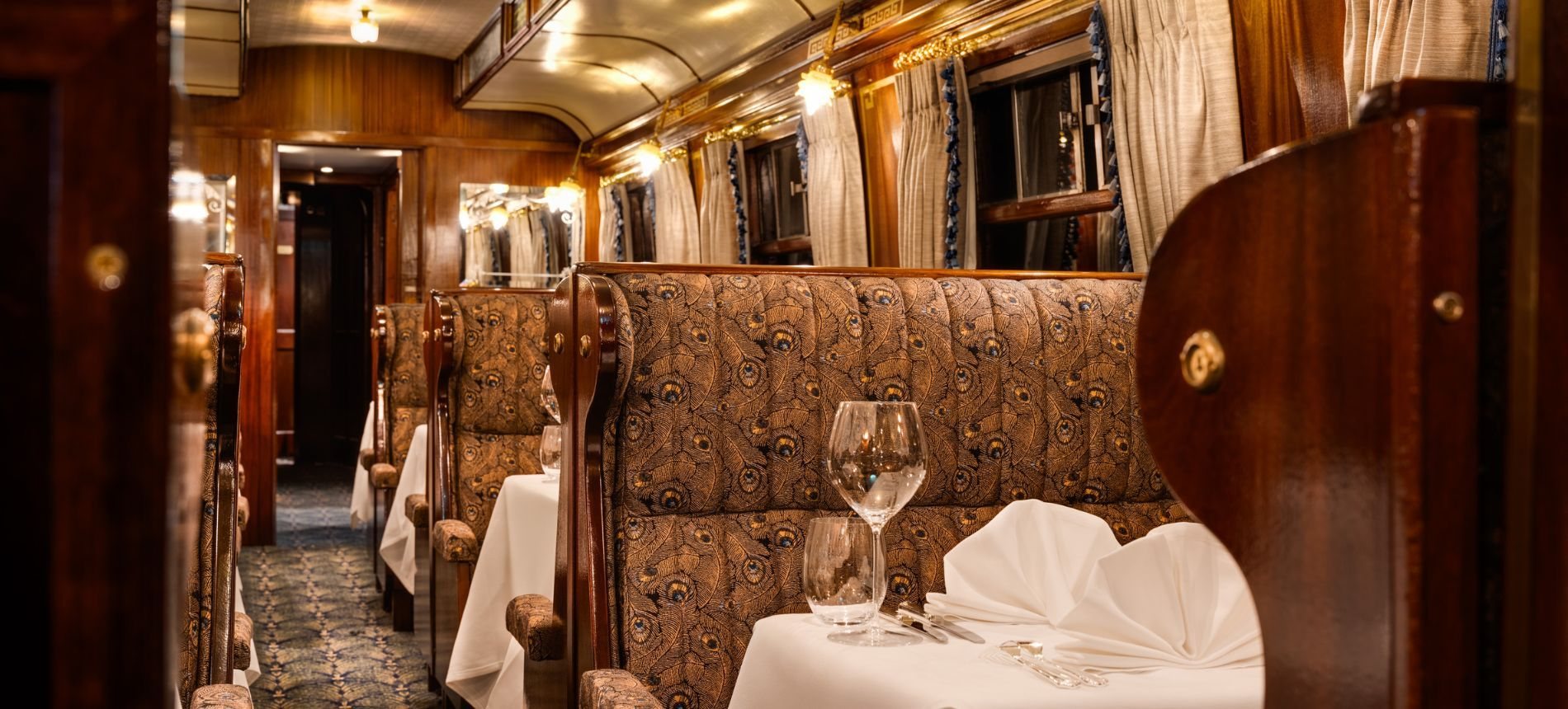 The Pullman Galway Orient Express Carriage Dining Room